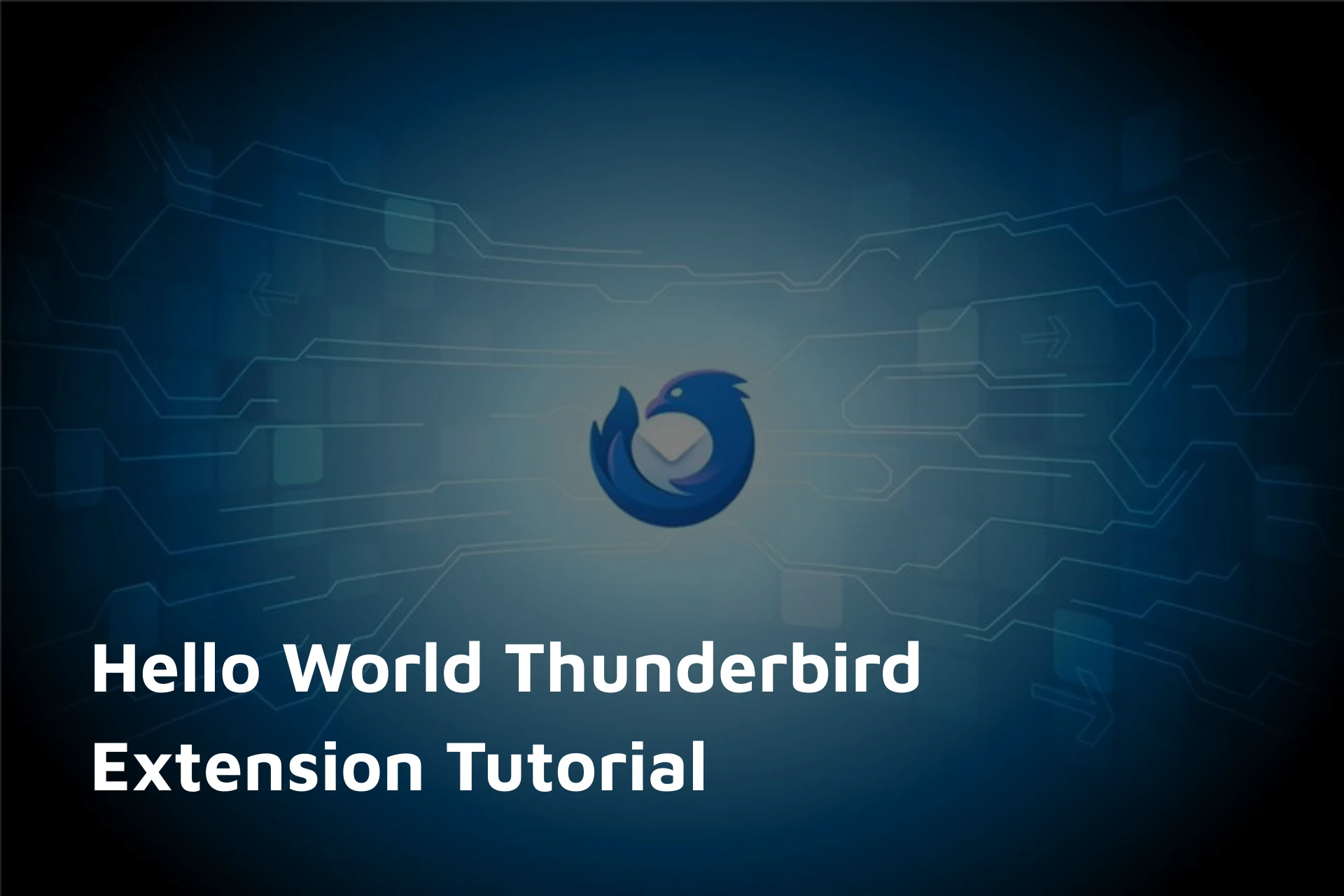 Thunderbird Extension Hello World Tutorial