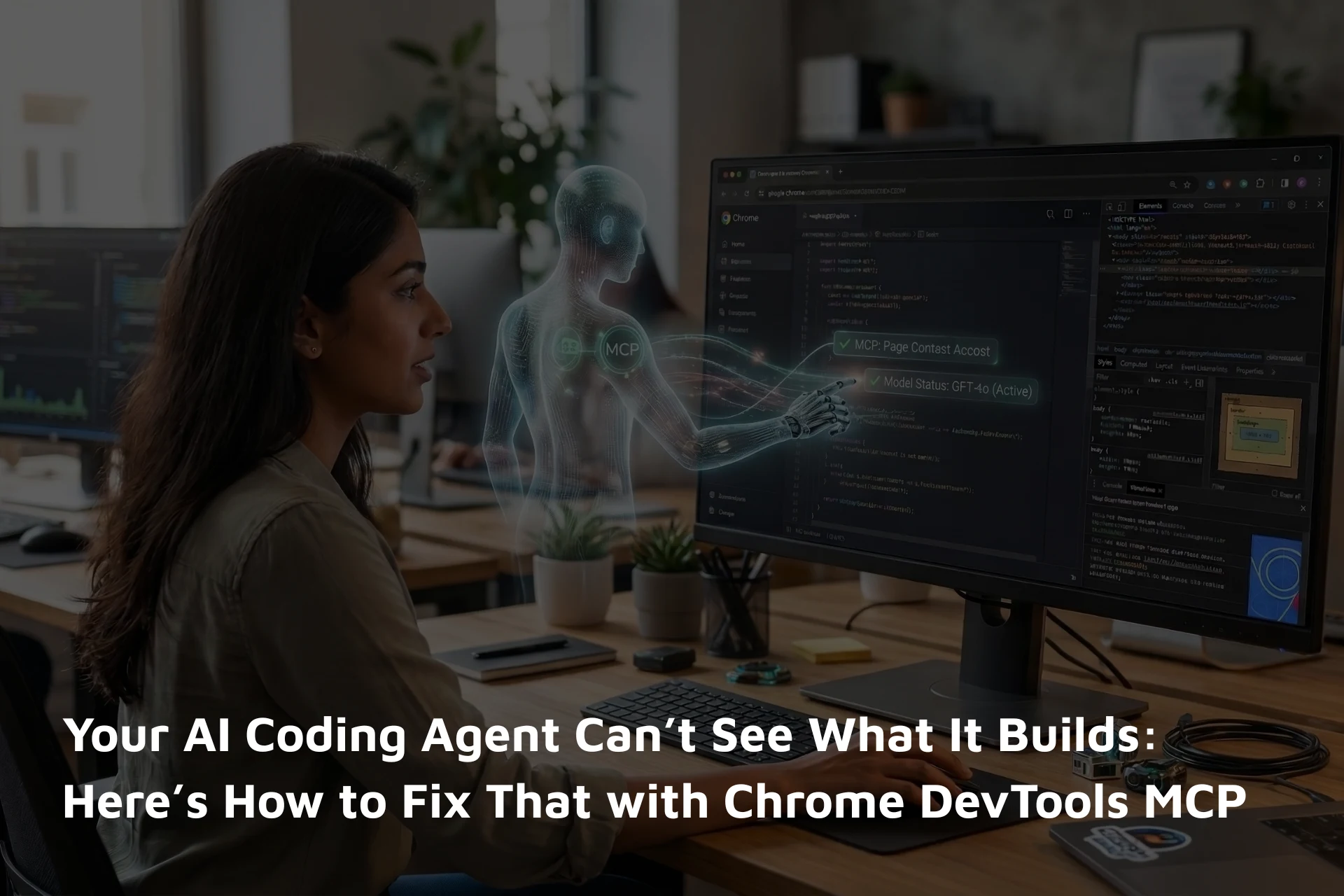 Fix your Blind AI Agent with Chrome DevTools MCP