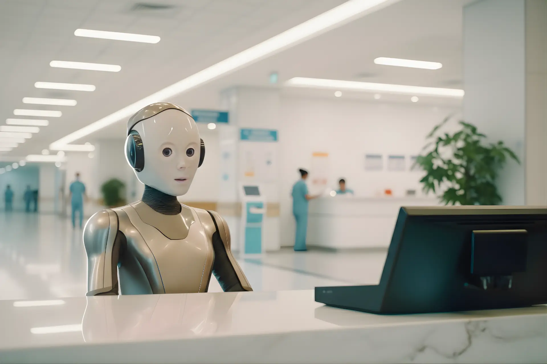 AI Receptionist System: Intelligent Voice & Chat Assistant for scheduling appointments and answering FAQs in Healthcare.
